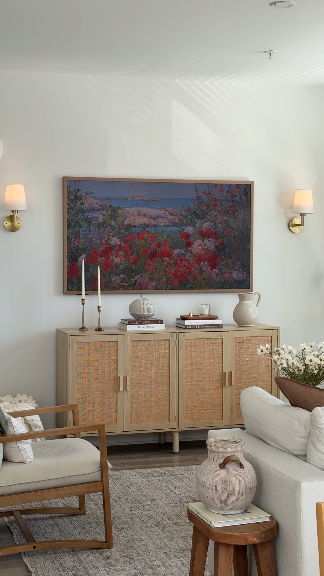 Upgraded our living space with the prettiest Frame TV, and I'm absolutely loving how perfecty it fits into our home. It truly elevates the entire space and adds such a cozy, intentional feel. Definitely one of my favorite home upgrades so far! ✨

#LTKHome