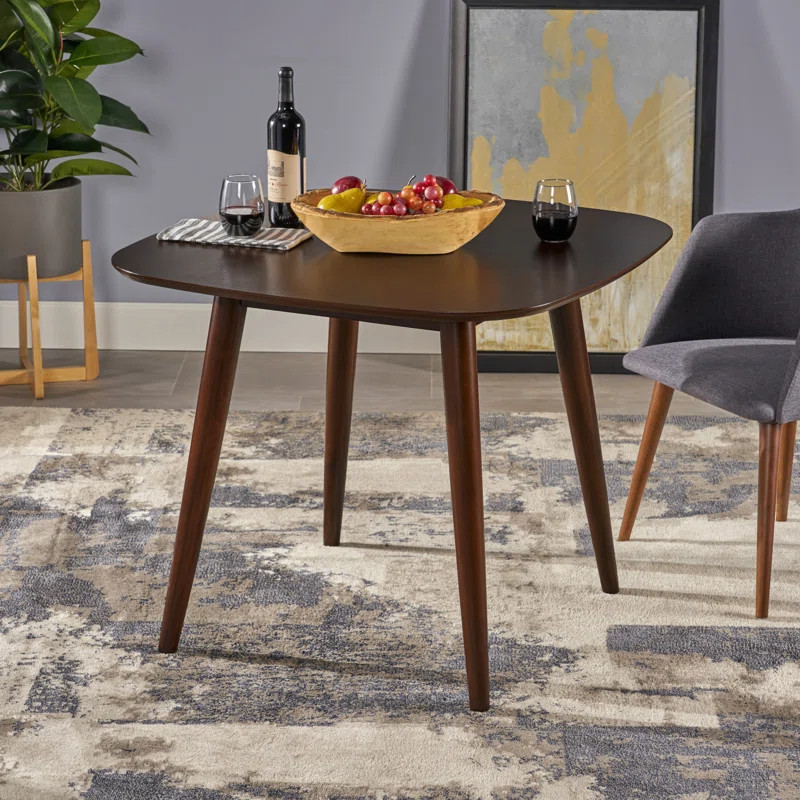 Wade Logan Kulpsville Mid Century Modern Faux Wood Dining Table & Reviews | Wayfair | Wayfair North America