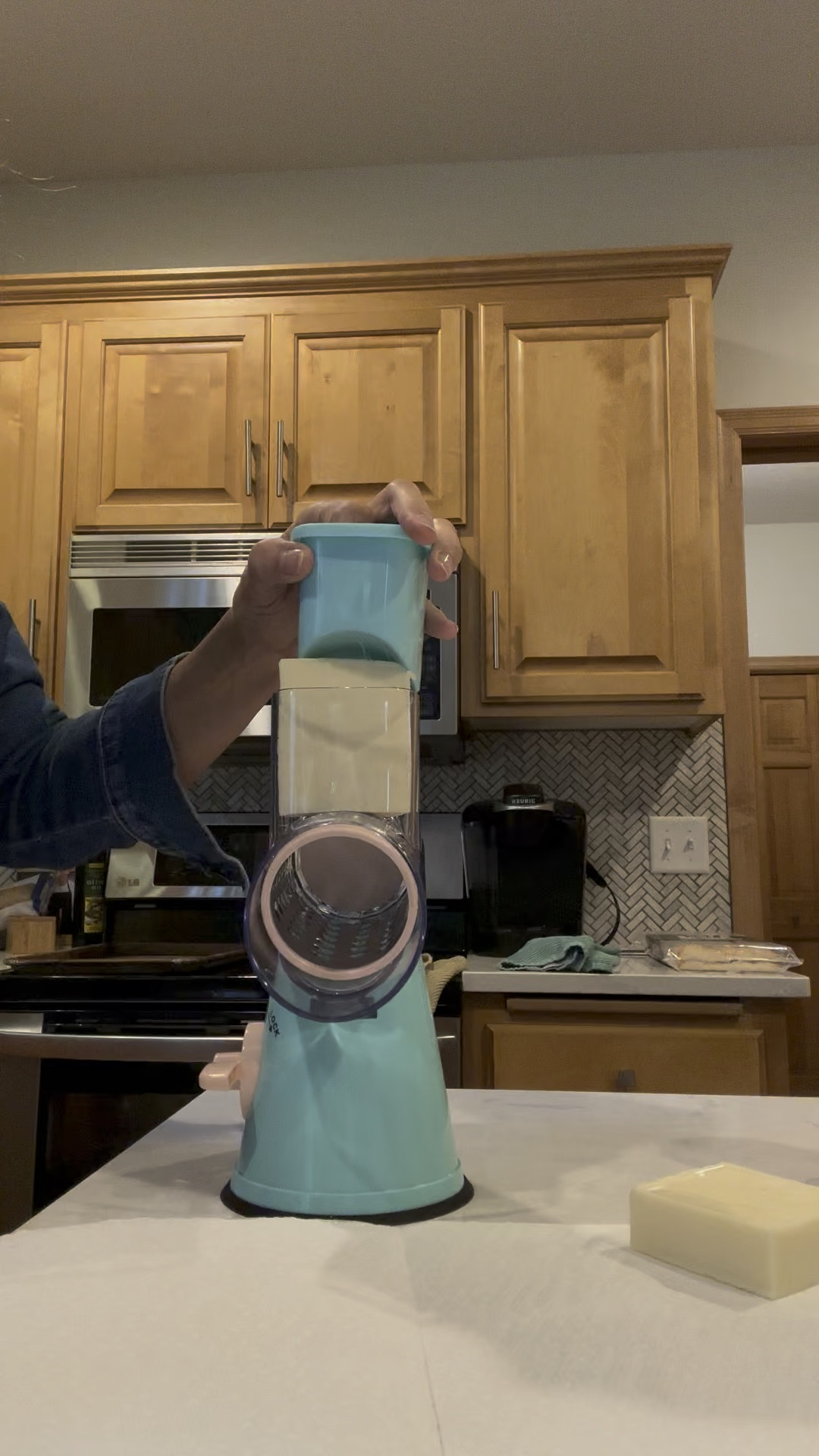 This is one of my new favorites!  Shred cheese SUPER easy and the pieces can be cleaned in the dishwasher. Highly recommend 

#LTKHome #LTKFindsUnder50 #LTKFamily