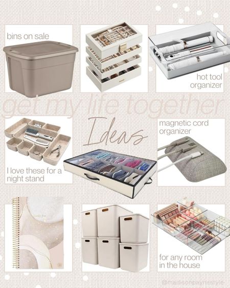 ORGANIZATION ON A BUDGET✨the upcoming new year means it’s time to de-clutter and re-organize. These are some of my favorite organization items, more linked below

Organize, Organization, New Years, Budget Organization, Madison Payne

#LTKSeasonal #LTKhome #LTKstyletip