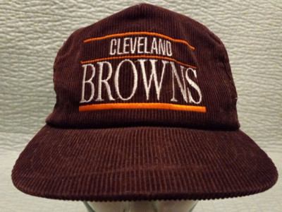 Vintage Men's Snapback Annco Brown NFL Cleveland Browns Corduroy Cap Pro Model | eBay US