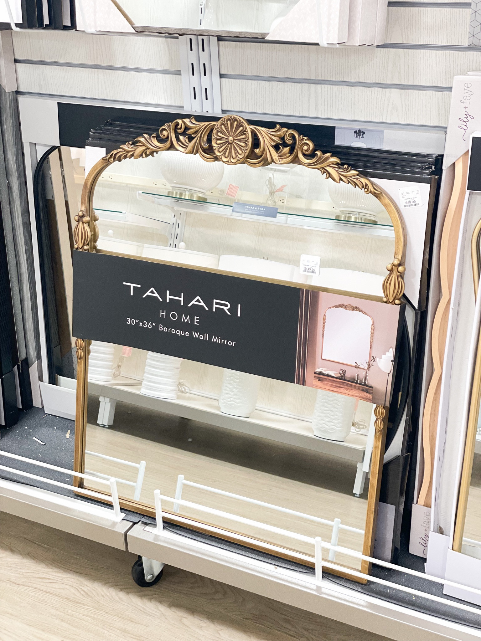 Now online at HomeGoods! 

Gold mirror, wedding mirror, look for less, designer look, fireplace mirror, wall mirror 

#LTKstyletip #LTKFind #LTKhome