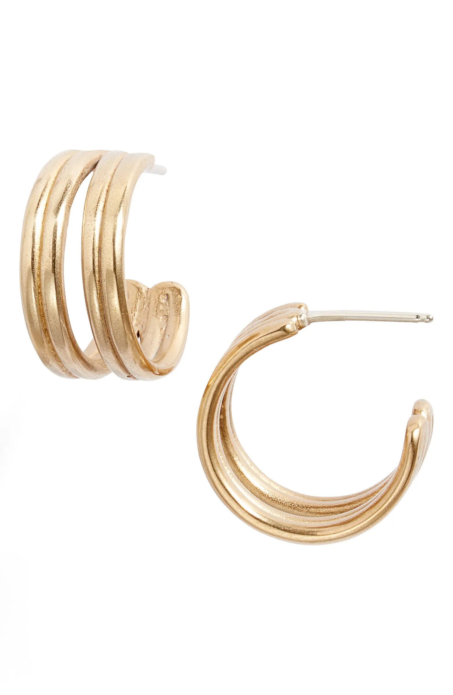 Natalie Joy Divide Hoop Earrings | Nordstrom | Nordstrom Canada