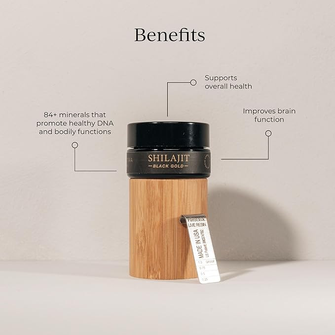 CYMBIOTIKA Pure Himalayan Shilajit Resin - High Potency Shilajit with Elemental Gold & Fulvic Aci... | Amazon (US)