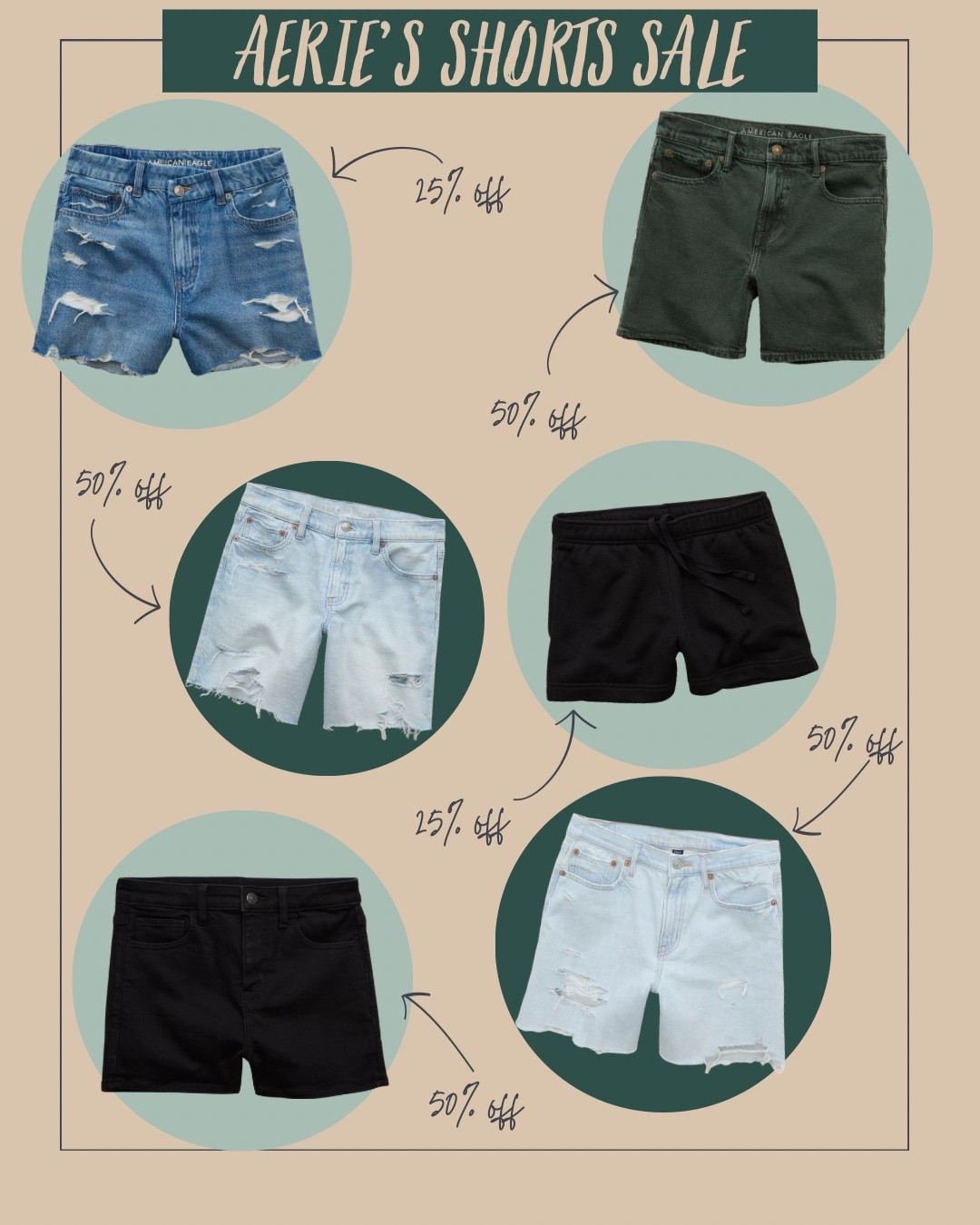 Aerie shorts are marked down and these neutrals are calling my name. Soft fabrics, easy fits, and the kind of shorts you reach for without thinking. Linked all my favorites on LTK for anyone refreshing their spring/summer wardrobe.
#AerieFinds #NeutralWardrobe #SpringBasics #SummerStaples #LTKSale 

#LTKootd #LTKSaleAlert #LTKxAerie