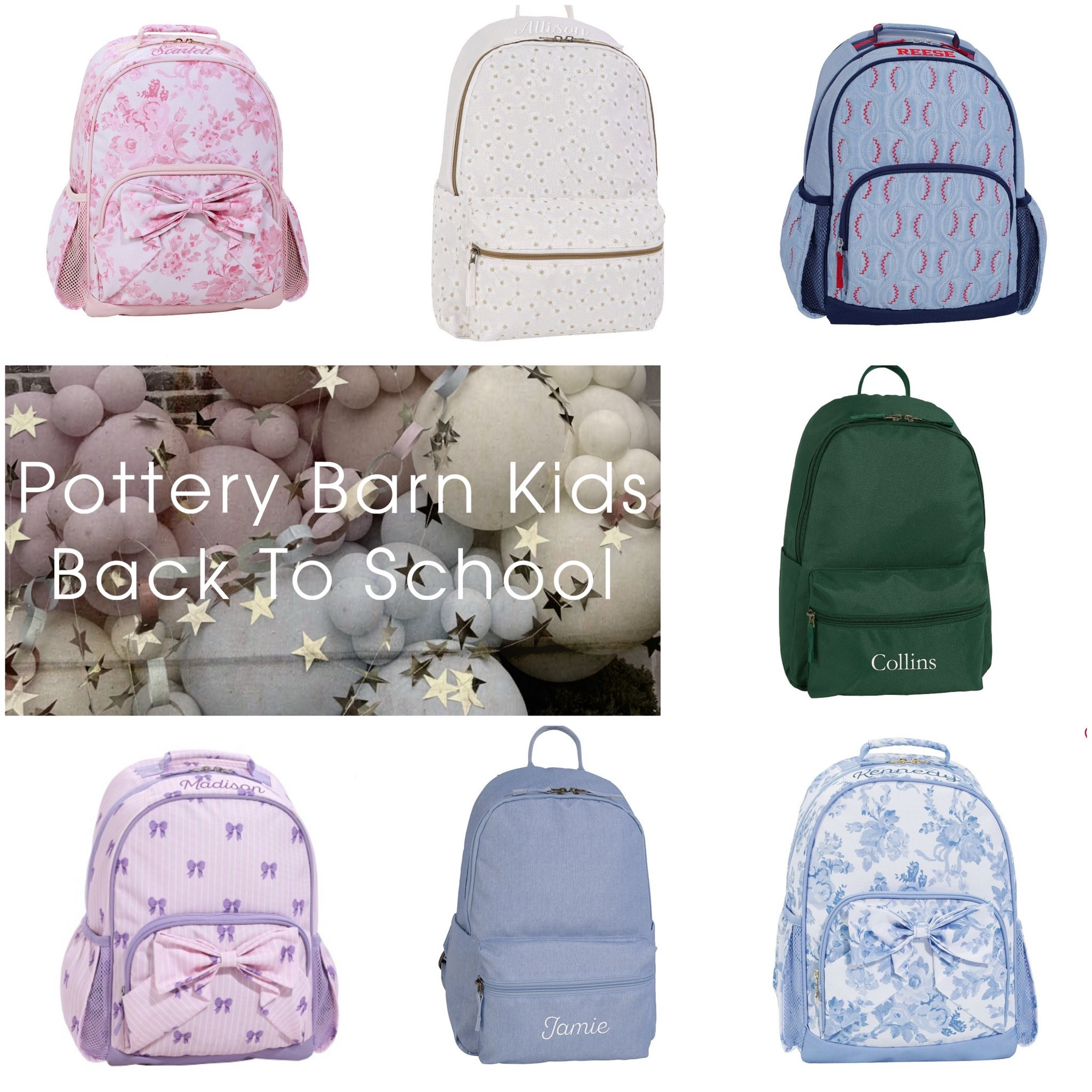 Back to school backpacks

Pottery barn

#backtoschool

#LTKmomlife #LTKgrwm #LTKKids