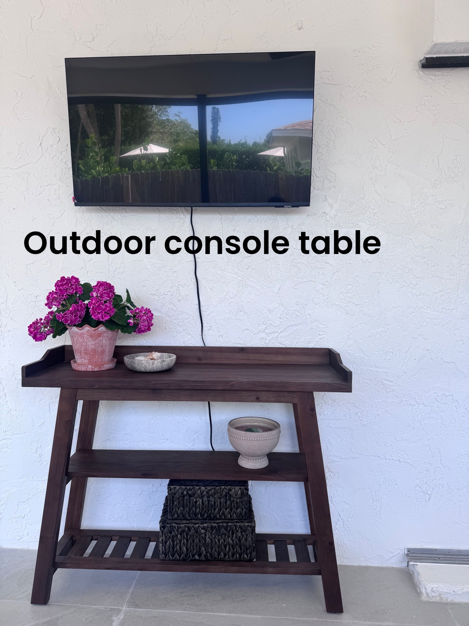 Outdoor console table styling 
@amazon


#LTKSeasonal #LTKdayinmylife #LTKHome