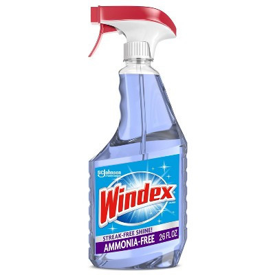 Windex Crystal Rain Scent Ammonia-Free Glass Cleaner Spray - 26oz | Target