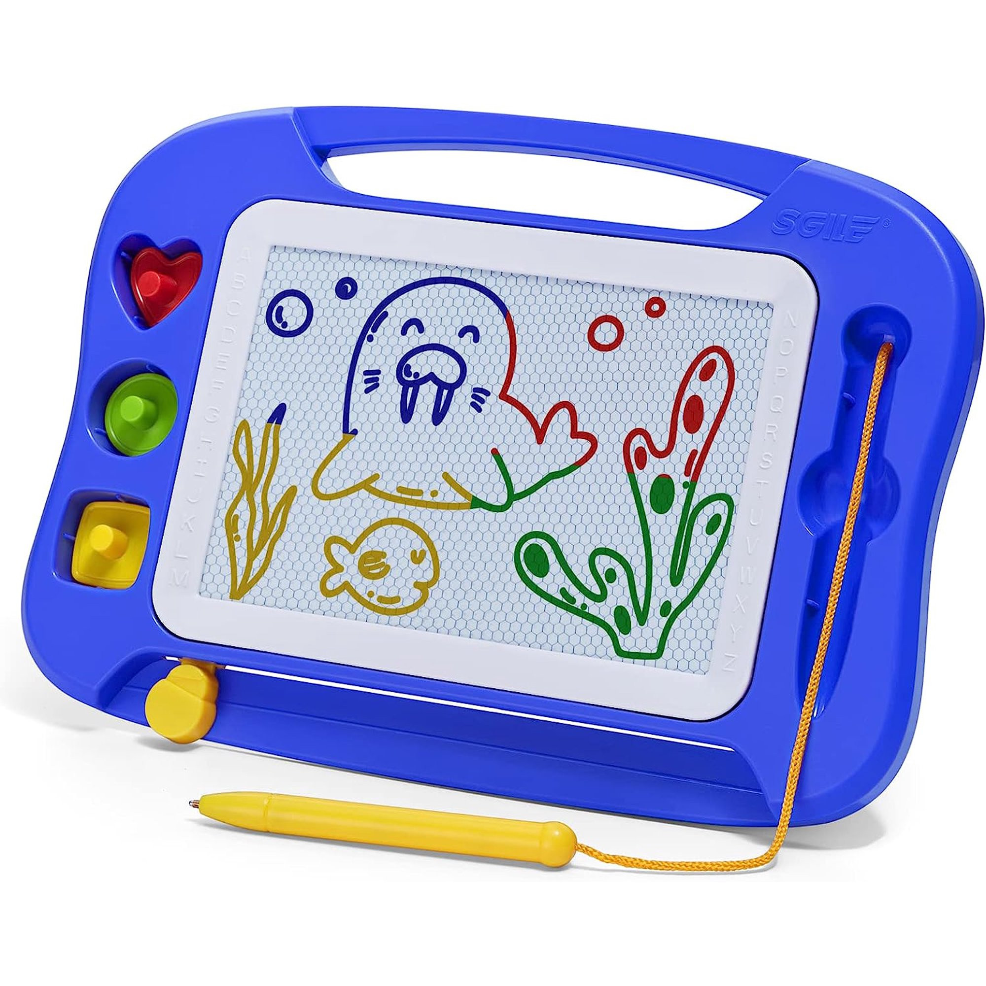 SGILE Magnetic Drawing Board for Kids, Colorful Erasable Doodle Board with Magnet Pen, Painting S... | Walmart (US)