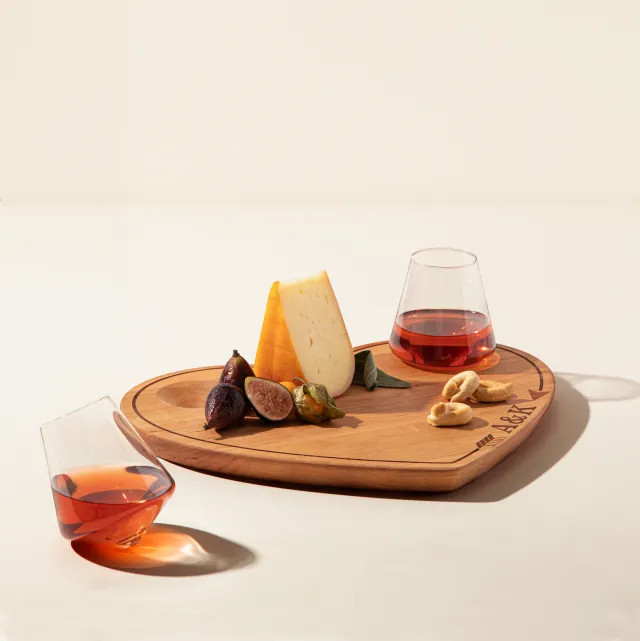 Together We Share Wine and Cheese Set | UncommonGoods