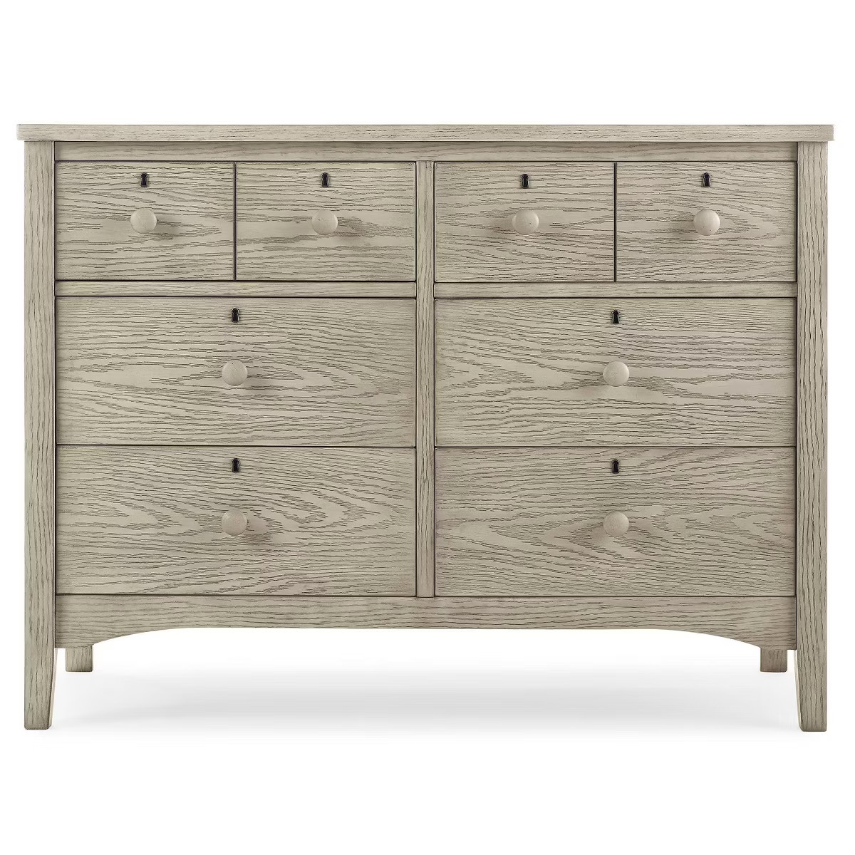 Delta Children Farmhouse 6 Drawer Dresser with Interlocking Drawers | Target