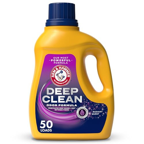 ARM & HAMMER Deep Clean Odor Formula Liquid Laundry Detergent | Amazon (US)