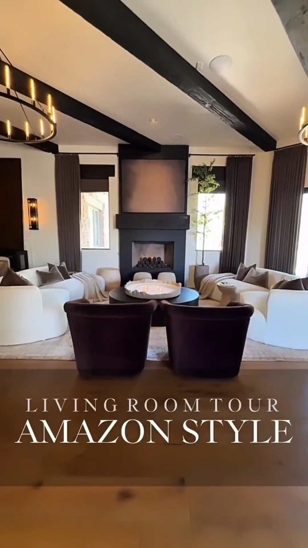 I love the upgrade I did to my living room recently! 🤎 It’s cozy, neutral space with some of my favorite Amazon finds I’ve curated. 

From the curved boucle couches, beautiful accent chairs, bold wall sconces, lamps, chandeliers, and a gorgeous neutral plush rug that’s so soft. My faux trees look super realistic too. 🥰 This space is so cozy, especially at night. 🔥

#livingroomtour #amazonhomefinds #neutralhomedecor #bouclecouch #velvetchairs #cozycorner #amazondecor #homevibes #moodyneutrals #curatedcozy #interiorinspo #livingroomgoals #amazonfavorites #hometourstyle #fauxtreesthatlookreal


#LTKFindsUnder100 #LTKHome #LTKdayinmylife