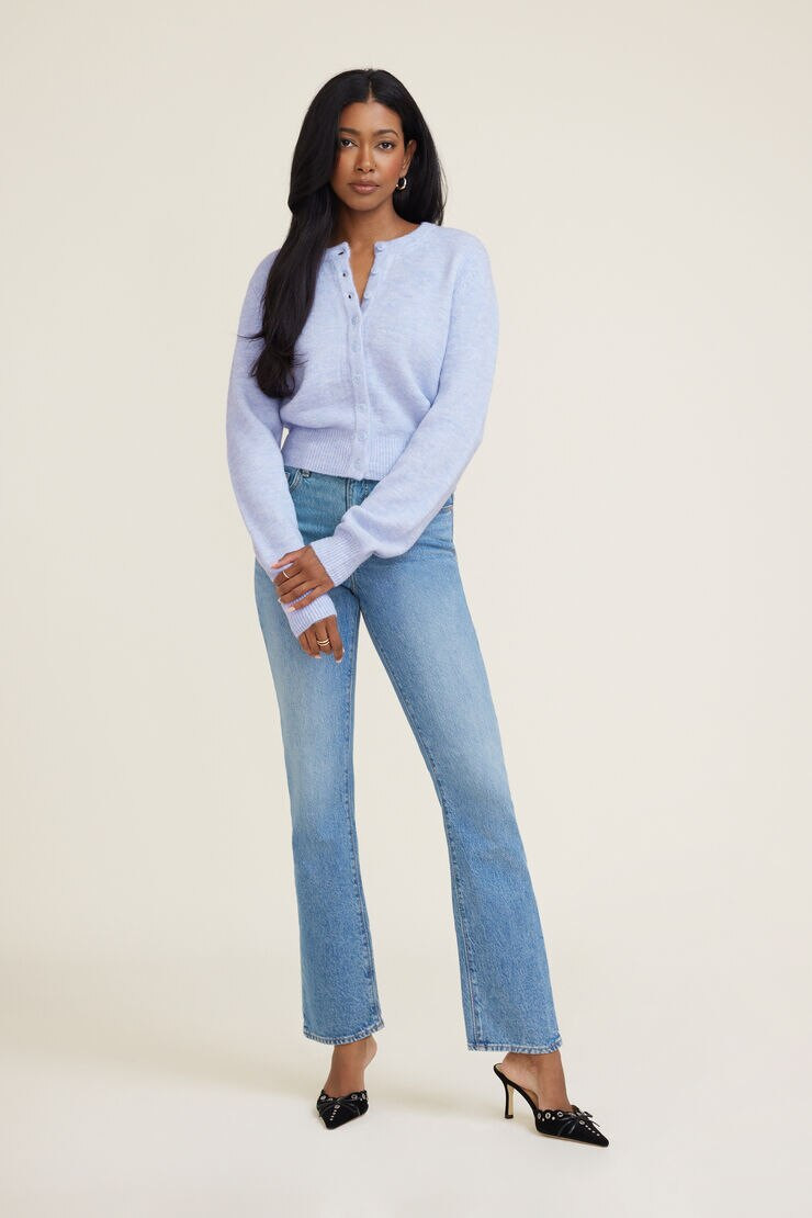 Rebecca Crewneck Cardigan | Dynamite Clothing