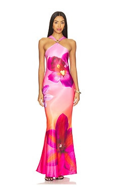 Runaway The Label Chara Maxi Dress in Cosmo Ombre from Revolve.com | Revolve Clothing (Global)