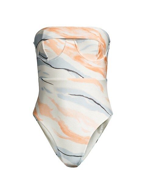 Ezra Printed One-Piece Swimsuit | Saks Fifth Avenue