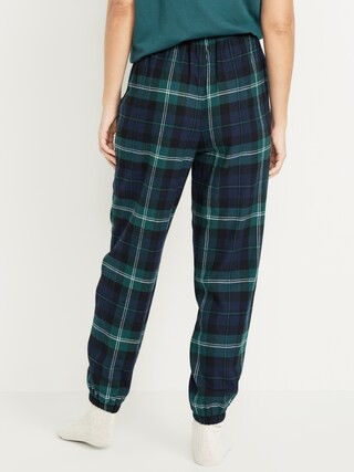 High-Waisted Flannel Pajama Joggers for Women | Old Navy (US)