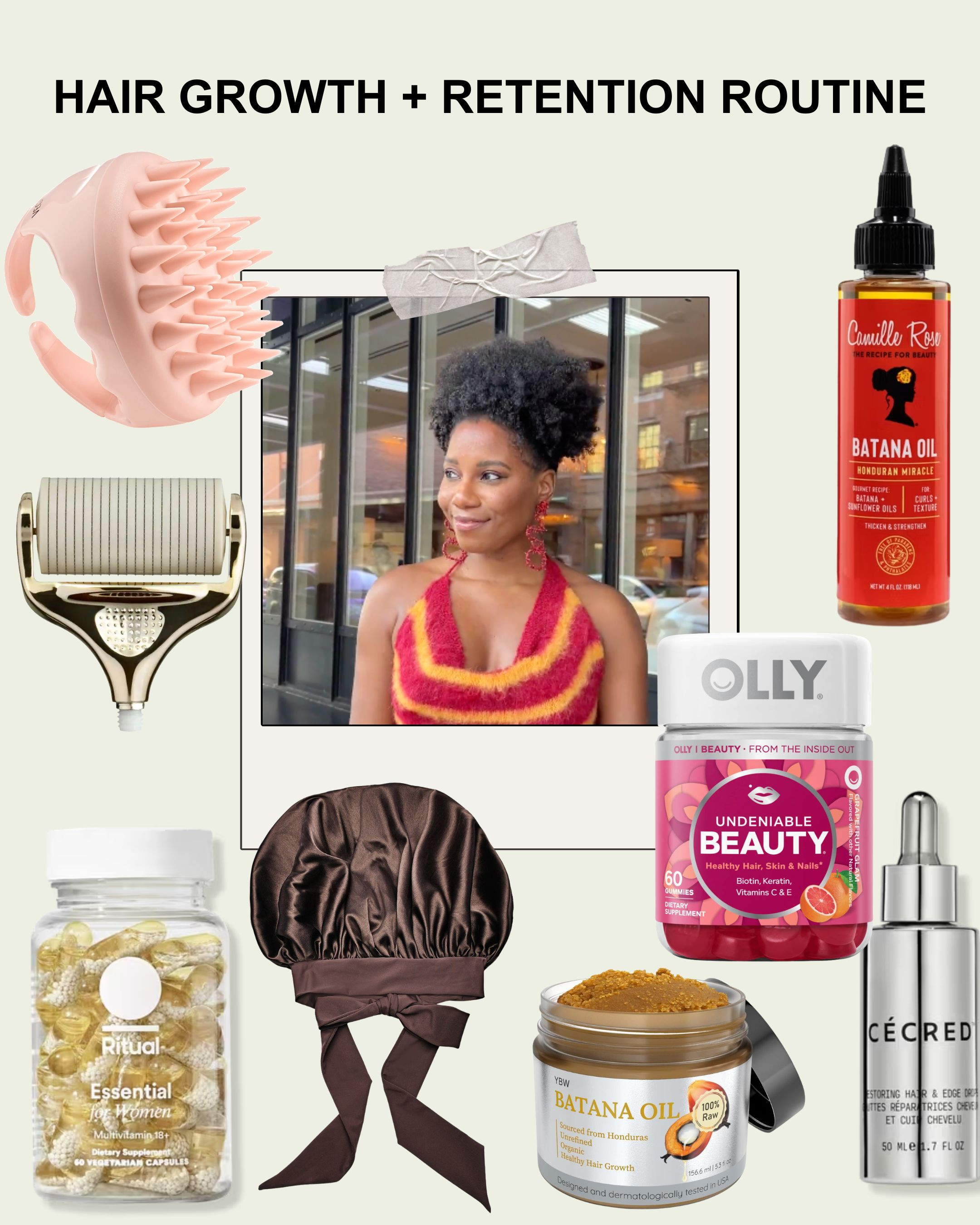 Hair Growth + Retention Routine 

 