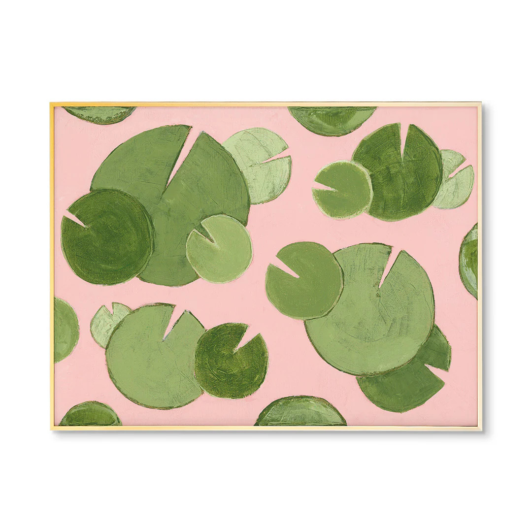 Green and Pink by Love Katie Darling Painted Art Prints | Urban Garden Prints