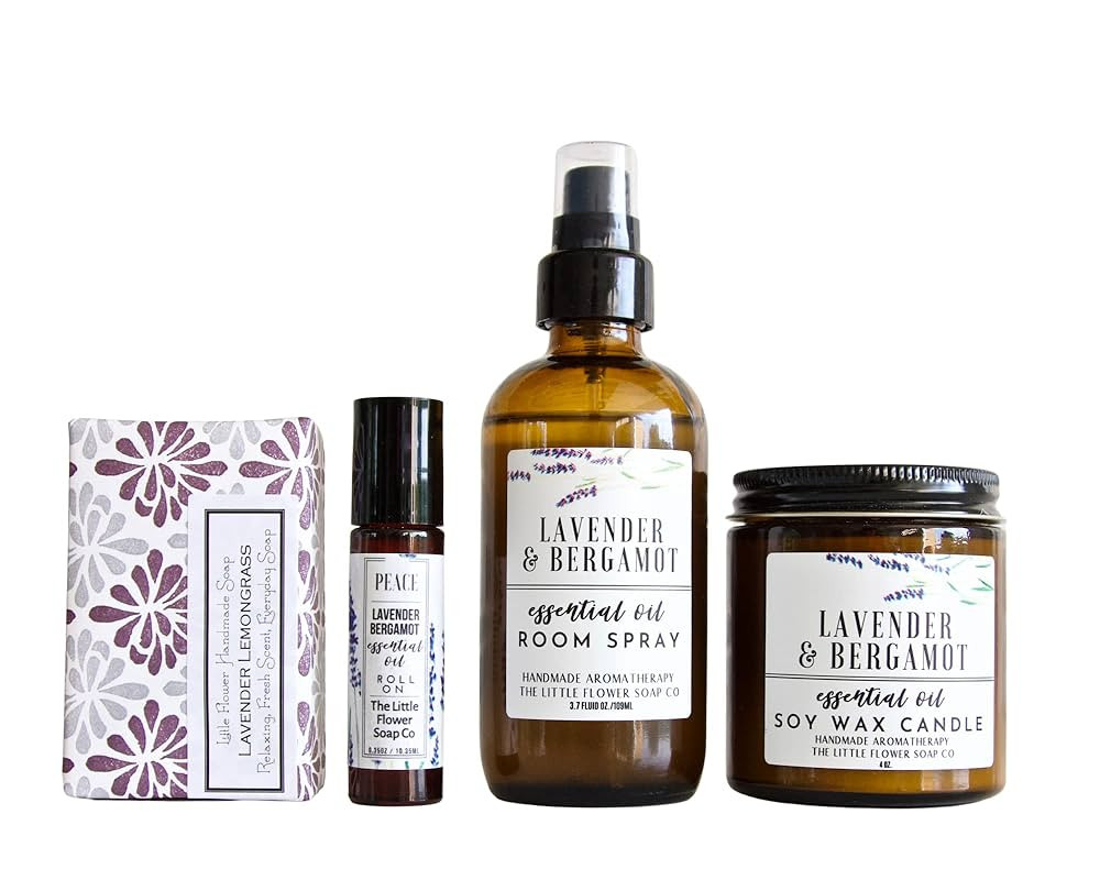 Lavender Gift Box - Handmade Essential oil gift box for women - housewarming gift idea | Amazon (US)