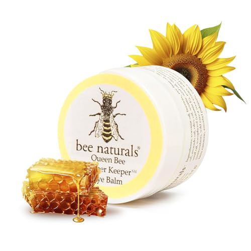 Bee Naturals Queen Bee Best Eye Balm Peeper Keeper - Natural Eye Balm with Vitamin E & 10 Oils - Reduces Crow's Feet, Wrinkles & Fine Lines - Moisturizing Skincare | Amazon (US)