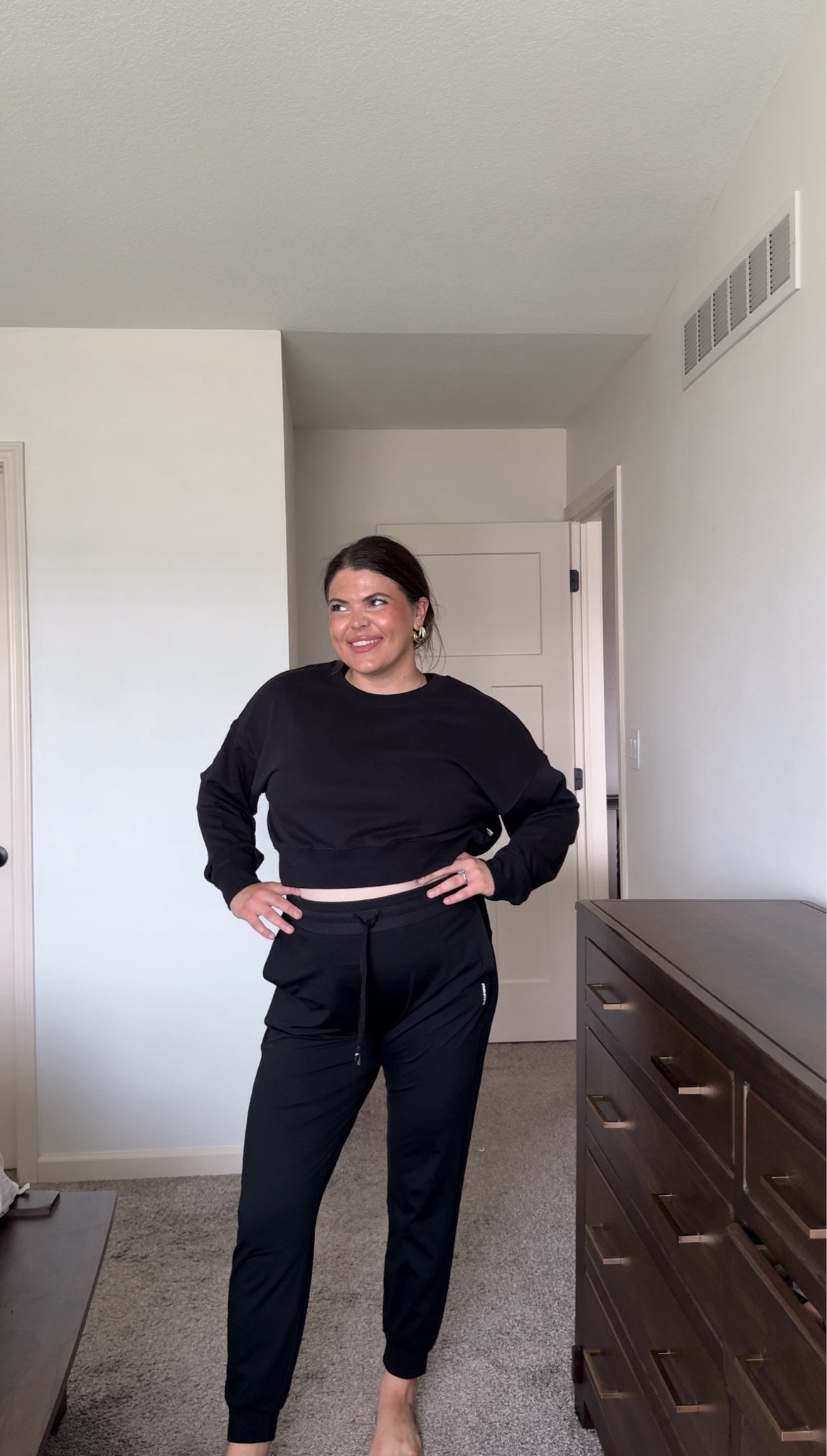 Fabletics set perfect for travel and transitioning into fall! I’m wearing XL. Travel outfit, matching set, casual wear 

#LTKStyleTip #LTKMidsize #LTKSeasonal