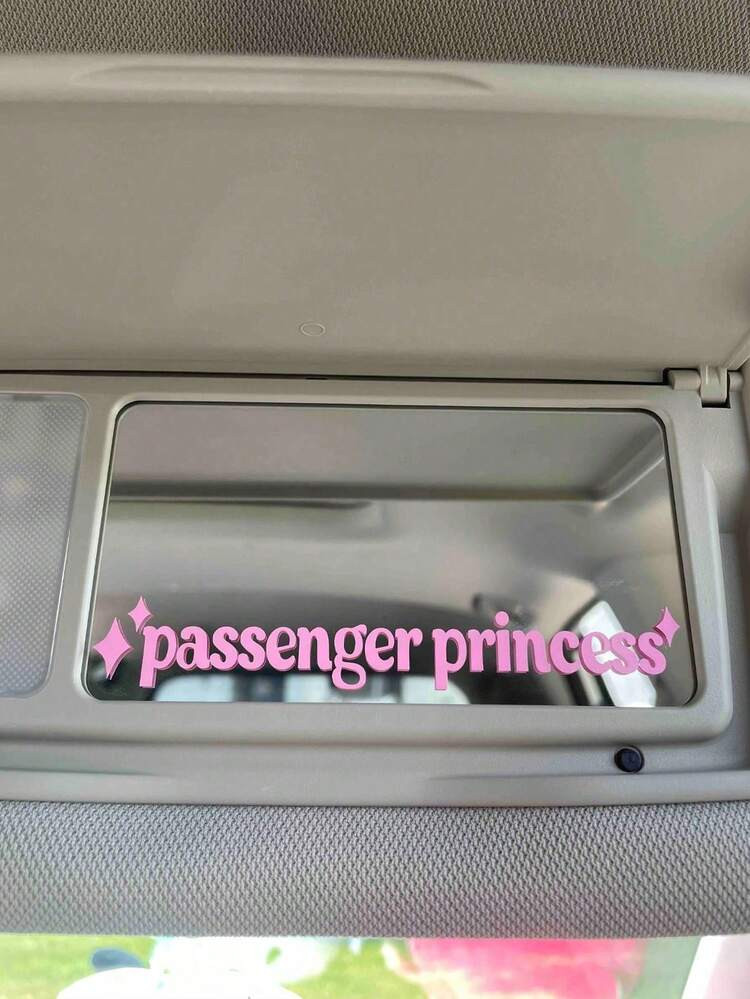 1pc Letter Pattern Fashionable Cute Car Sticker | SHEIN