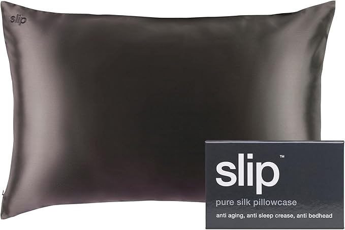 slip The Original Queen Pure Silk Pillow Case - 100% Pure 22 Momme Mulberry Silk - Queen Size Sta... | Amazon (US)