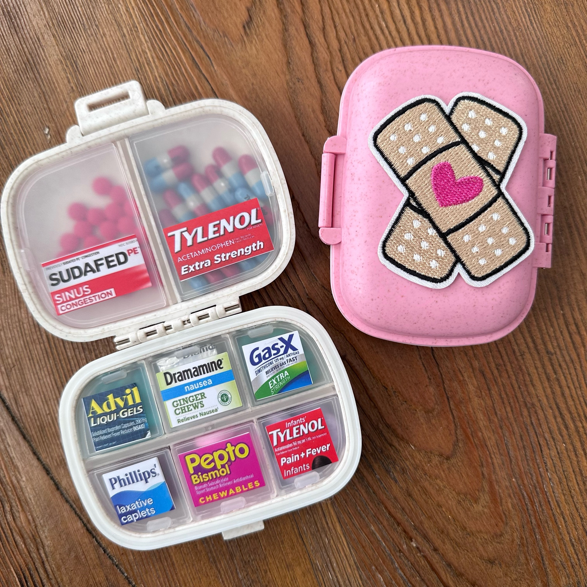 DiY Travel Pharmacy that includes stickers💊
.
.
.


#LTKhome #LTKtravel #LTKover40