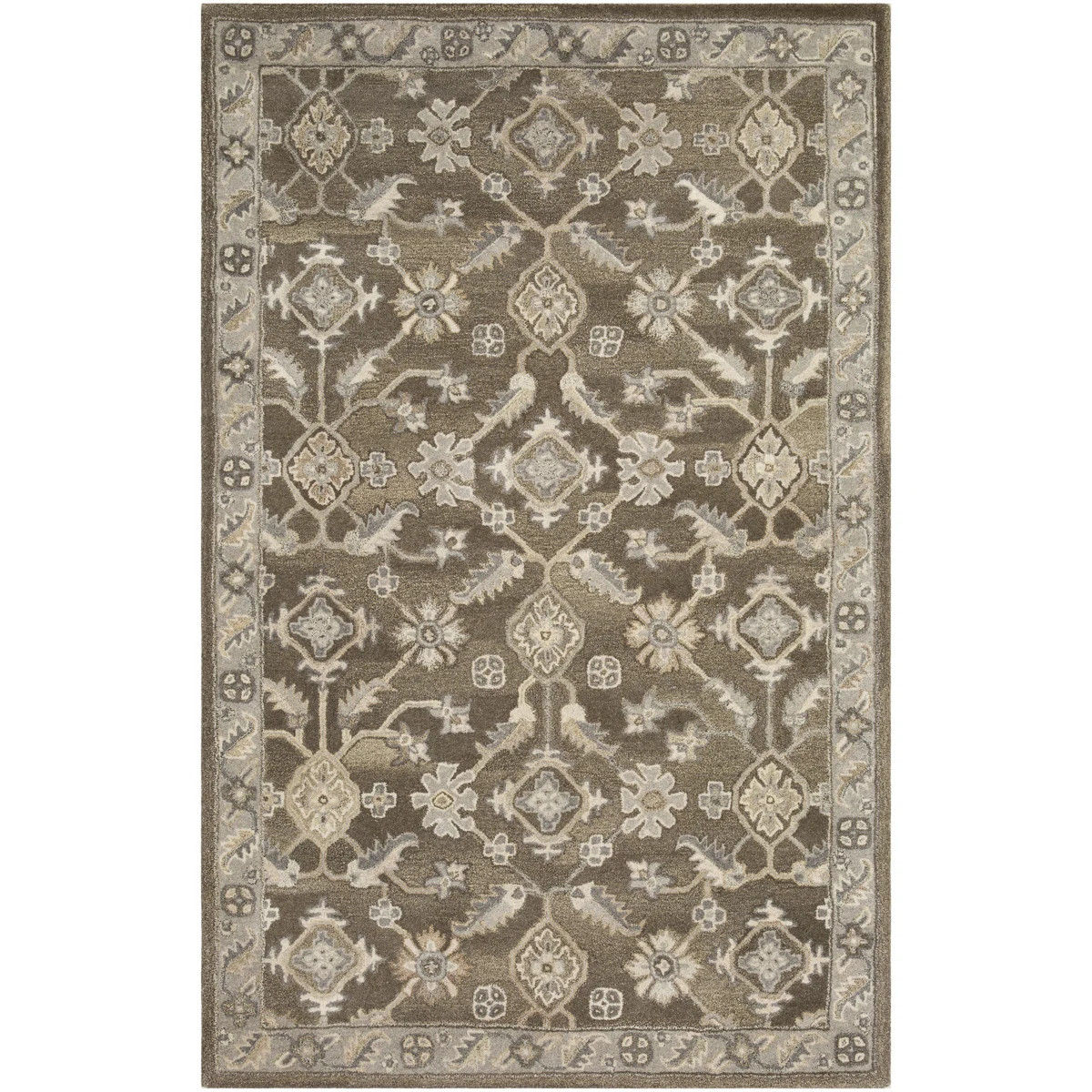 Soho Hand Tufted Wool Floral Indoor Rug | Wayfair North America