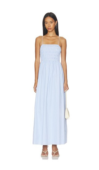 MORE TO COME Tanner Maxi Dress in Baby Blue. - size XXS | Revolve Clothing (Global)
