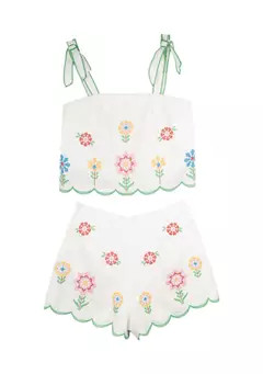 Rare Editions Girls 7-16 Floral Printed Top and Shorts Set | Belk