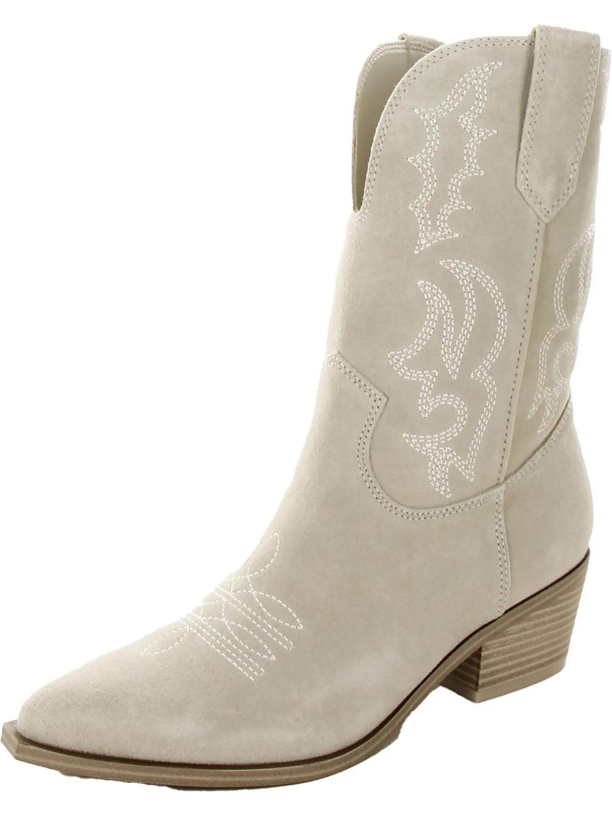 Yodown Womens Suede Pointed Toe Cowboy, Western Boots | Shop Simon