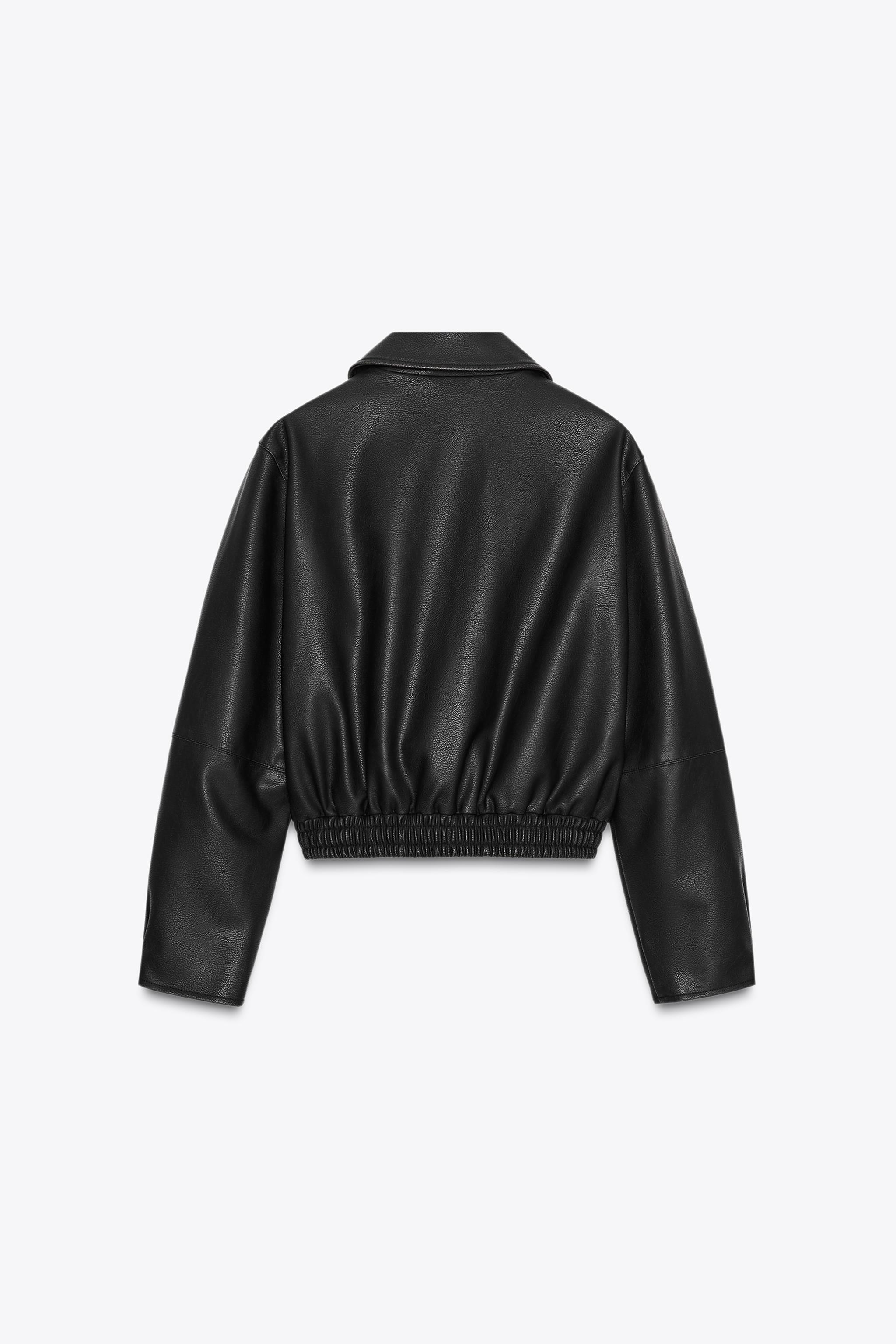 FAUX LEATHER JACKET | Zara UK