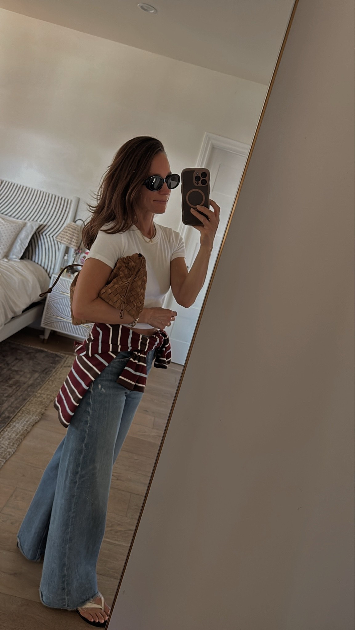 Today’s outfit 
Same jeans, different wash, you’ll have to cut the hem if you’re short like me

#LTKOver40 #LTKPetite
