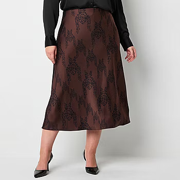 Worthington Plus Womens A-Line Skirt | JCPenney