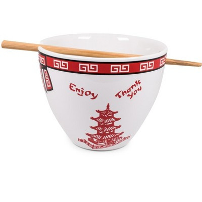 BOOM Bowl Bop Takeout Box Dinnerware Set | 16-Ounce Ramen Bowl, Chopsticks | Target