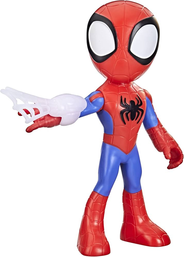 Spidey and His Amazing Friends Supersized Spidey 9-inch Action Figure, Preschool Super Hero Toy f... | Amazon (US)