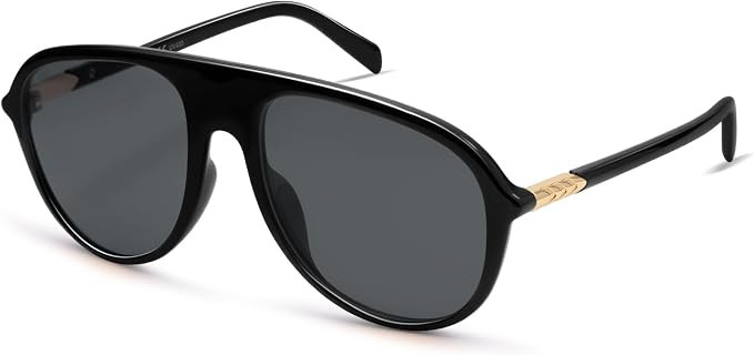 VANLINKER Oversized Aviator Sunglasses for Women Men Trendy Retro 70s Large Big Sun Glasses VL991... | Amazon (US)