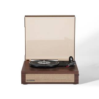 Crosley Scout Turntable in Walnut CR6042A-WA - The Home Depot | The Home Depot
