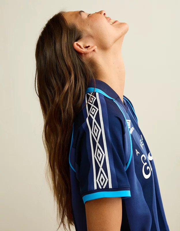 AE x Umbro Collar Jersey | American Eagle Outfitters (US & CA)