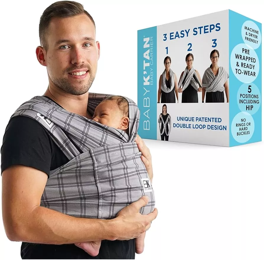 Plaid best sale baby wrap