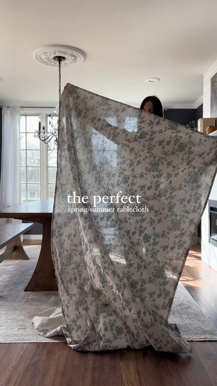 Perfect spring summer tablecloth 

#LTKWatchNow #LTKHome