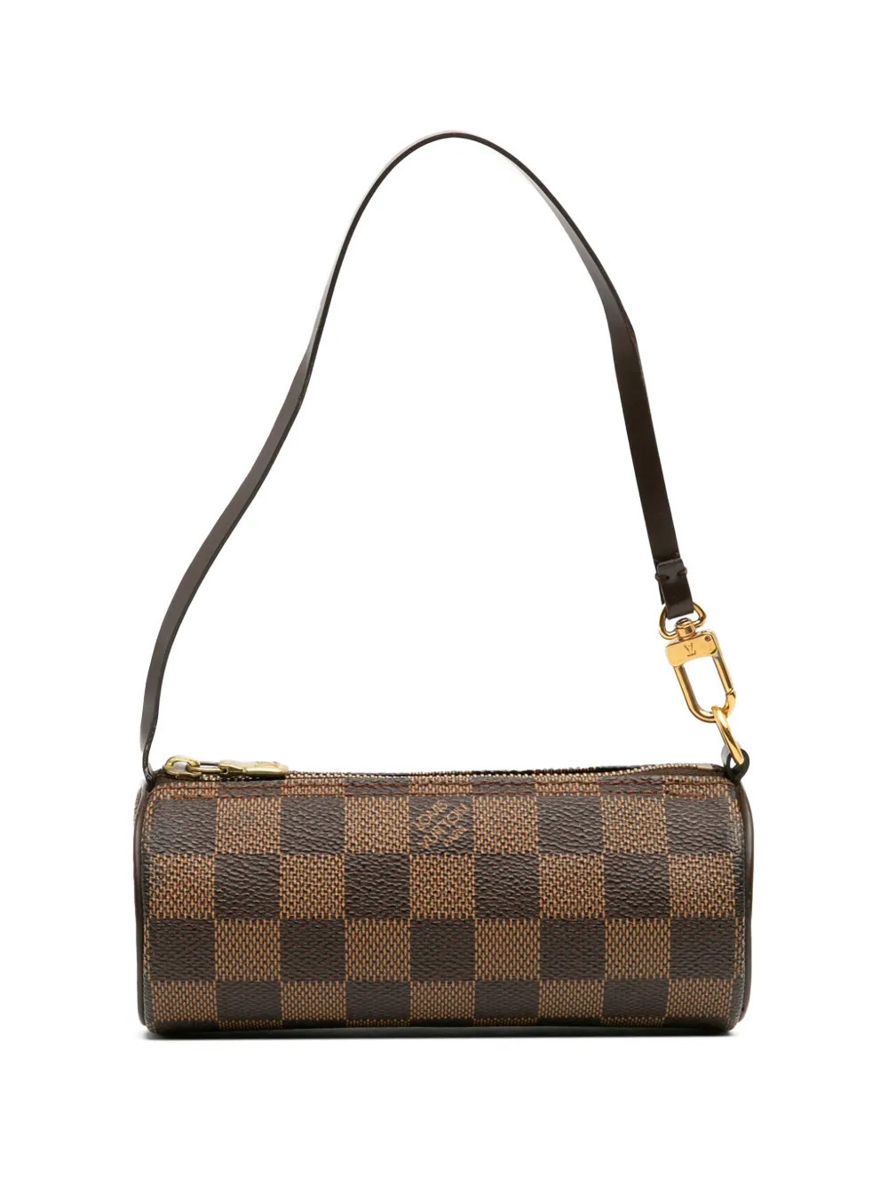 Louis Vuitton Pre-Owned 2006-2017 Damier Ebene Papillon Pochette handbag - Brown | Farfetch Global