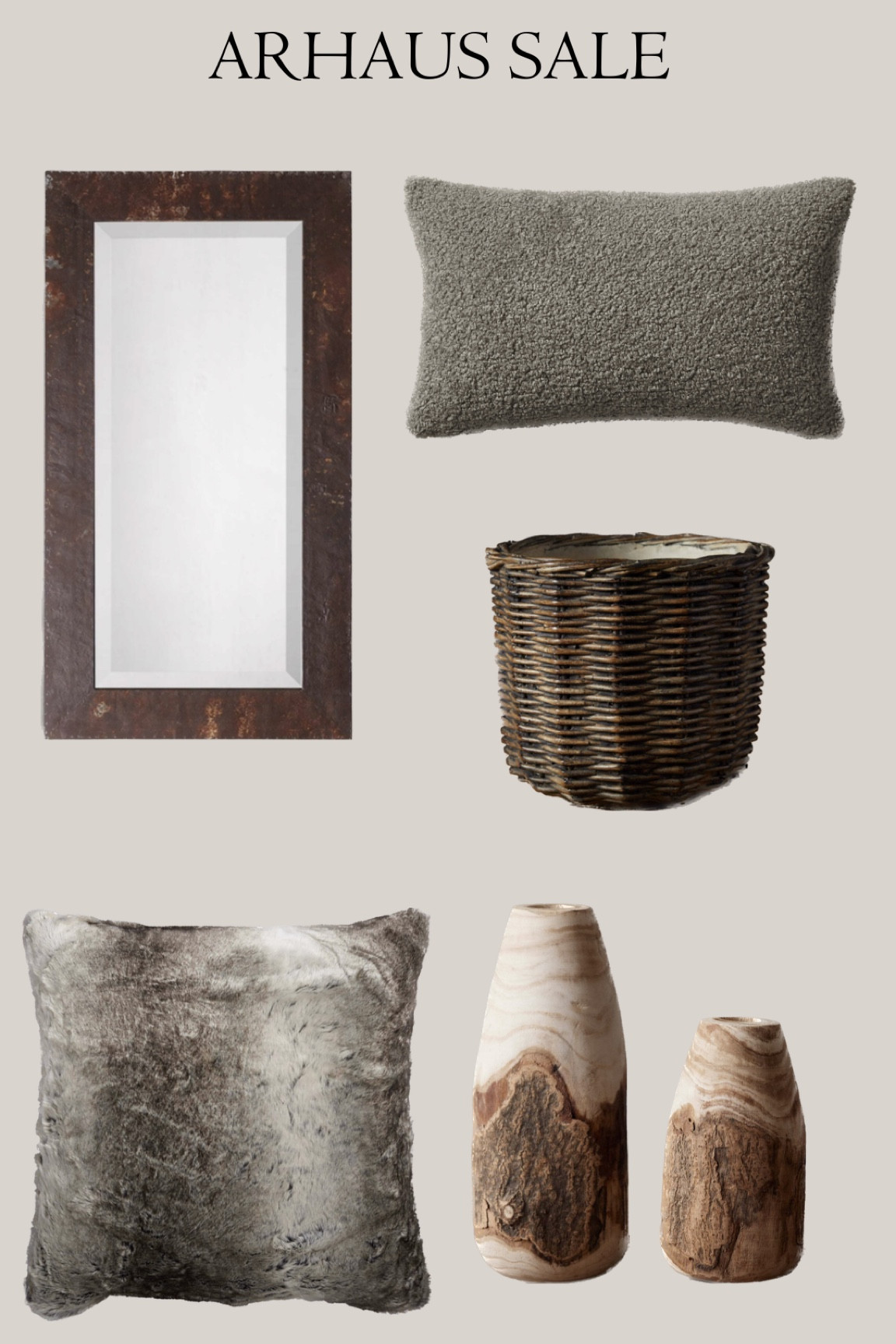 arhaus Memorial Day sale finds 

home decor | sale finds | major sale | mirror | decorative objects | pillow covers | wood vase | natural home decor | home inspo

#LTKhome #LTKFind #LTKsalealert