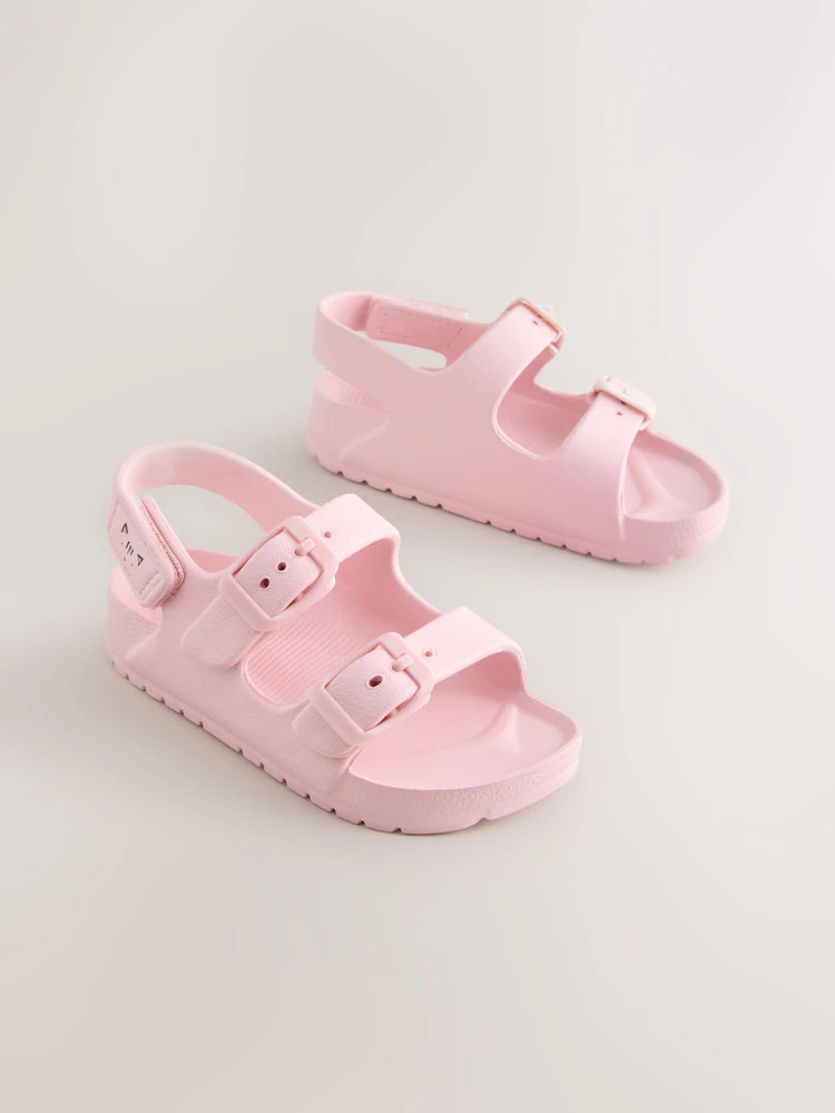 Pink Double Buckle Eva Sandals | Next US