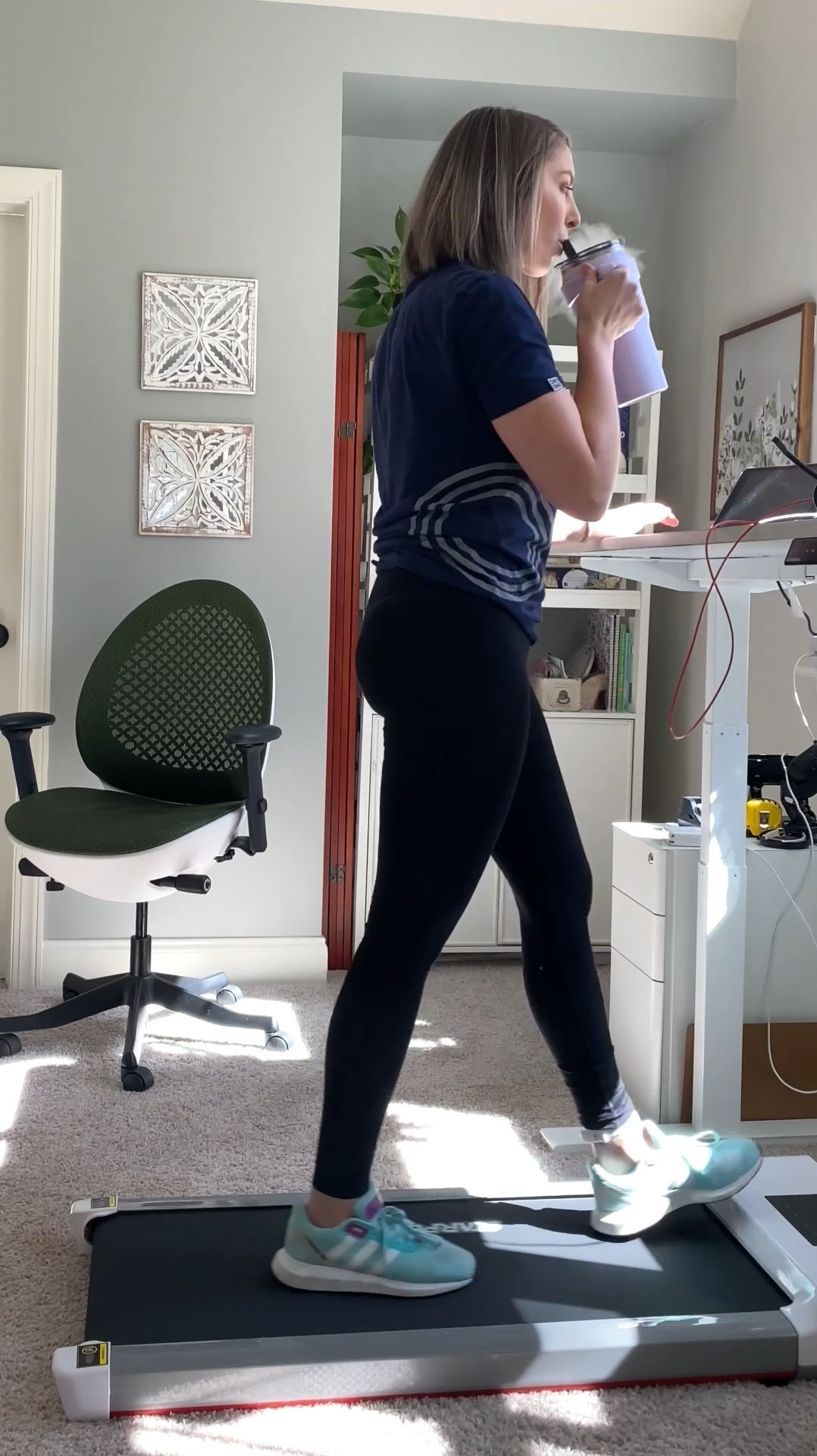 Sometimes it’s hard to fit ALL the things in your day! I love my walking pad because I can get my body moving while getting stuff done in my blogging office. It’s perfect with my standing desk from Amazon! 

#homeoffice #walkingpad #stanleydupe #amazon #wayfair #standingdesk

#LTKFitness #LTKHome #LTKSummerSales