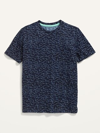 Softest Printed Crew-Neck T-Shirt for Boys | Old Navy (US)