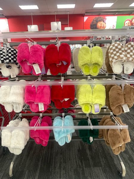 Cutest slippers! Only $10! ❤️So many fun colors and I love the checkered ones too!! 
Target finds 
Target style 
Target deal 
Holiday gift idea 

#LTKHoliday #LTKfindsunder50 #LTKGiftGuide