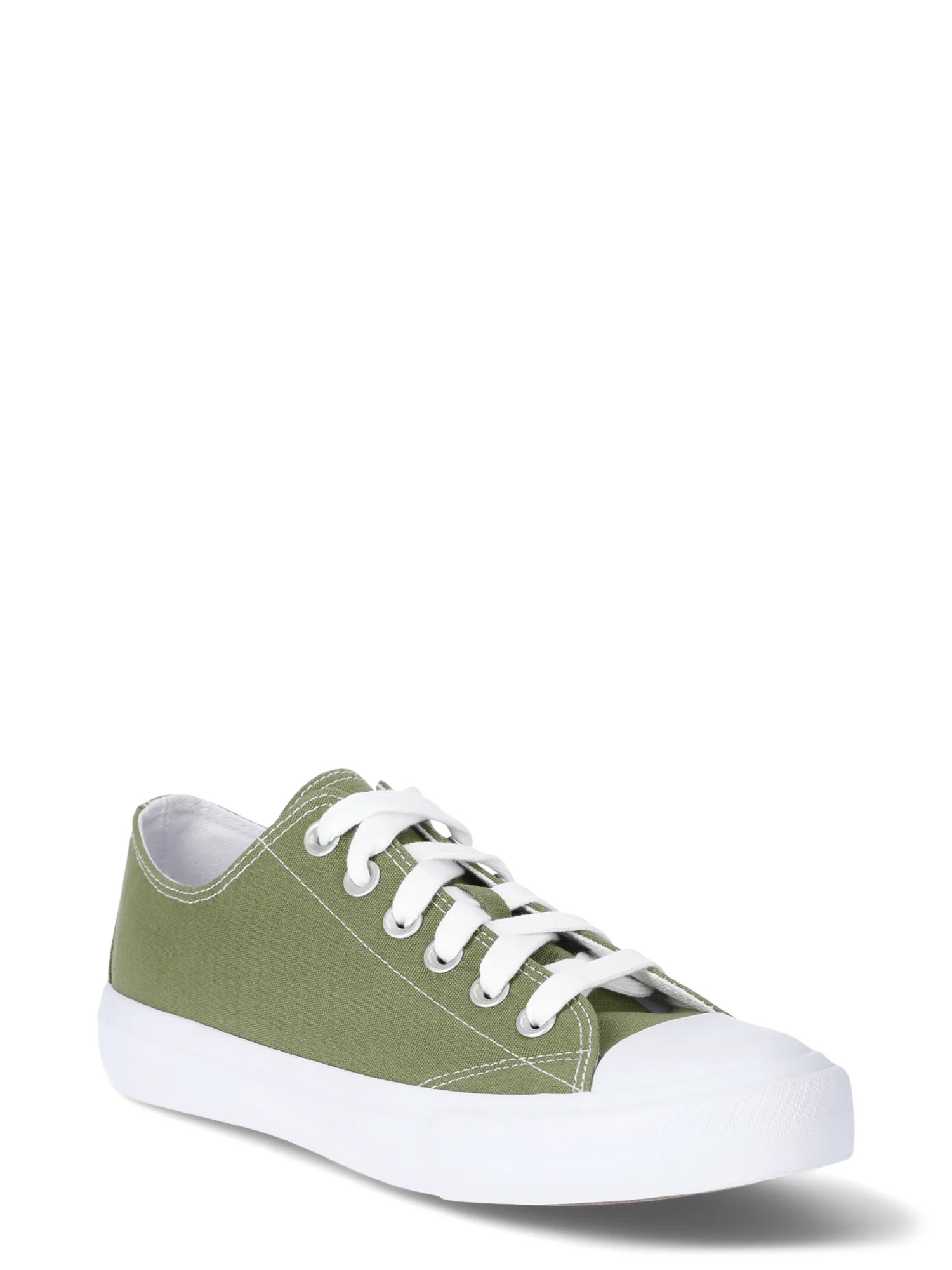 No Boundaries Classic Lace Up Sneakers, Wide Width Available, Women’s | Walmart (US)